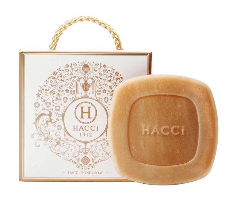 【2021春夏新色】 HACCI（ハッチ）はちみつ洗顔石けん 80g 洗顔せっけん