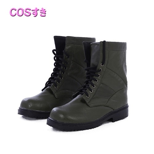 【短納期】ギアソリッドV Metal Gear Solid 5 Quiet　コスプレブーツ 靴 コスプレシューズ イベント ハロウイン パーティー 仮装