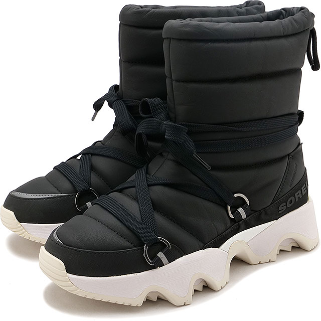 キネティックインパクト ネクストブーツ ウォータープルーフ [NL5131-010] レディース 靴 防水 スノーブーツ ウィンターブーツ Black