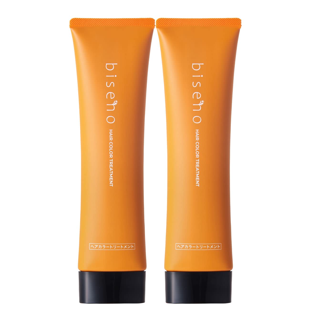 【オーガニック 白髪ケア】biseno ヘアカラートリートメント ライトブラウン 150g×2 (約2か月分) ジアミンフリー レディース メンズ フロ ーラルの香り 植物由来