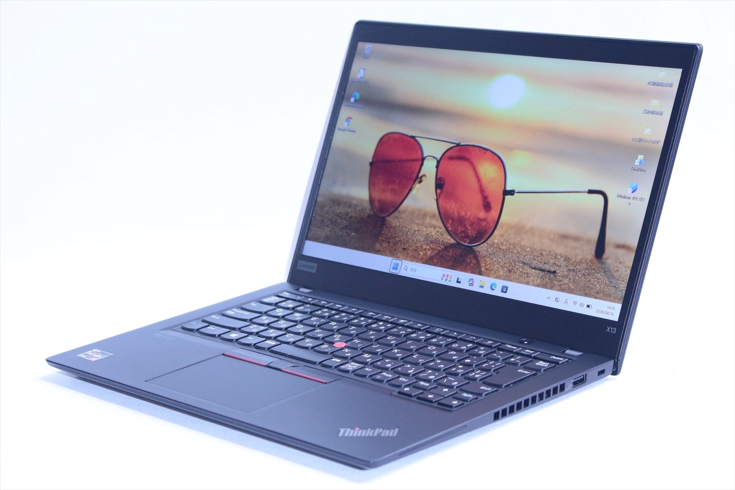 即配 良品 バッテリー良 2021年薄型Ryzen5モデル ThinkPad X13 Gen1 Ryzen5 PRO 4650U 8GB 256GB 13.3FHD WiFi6 AAA評価