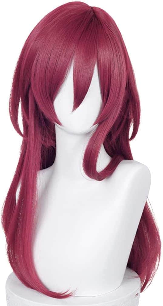 コスプレウィッグ七種茨ロングヘアロングかつら耐熱長髪耐熱文化祭小物変身今日は30パーセント