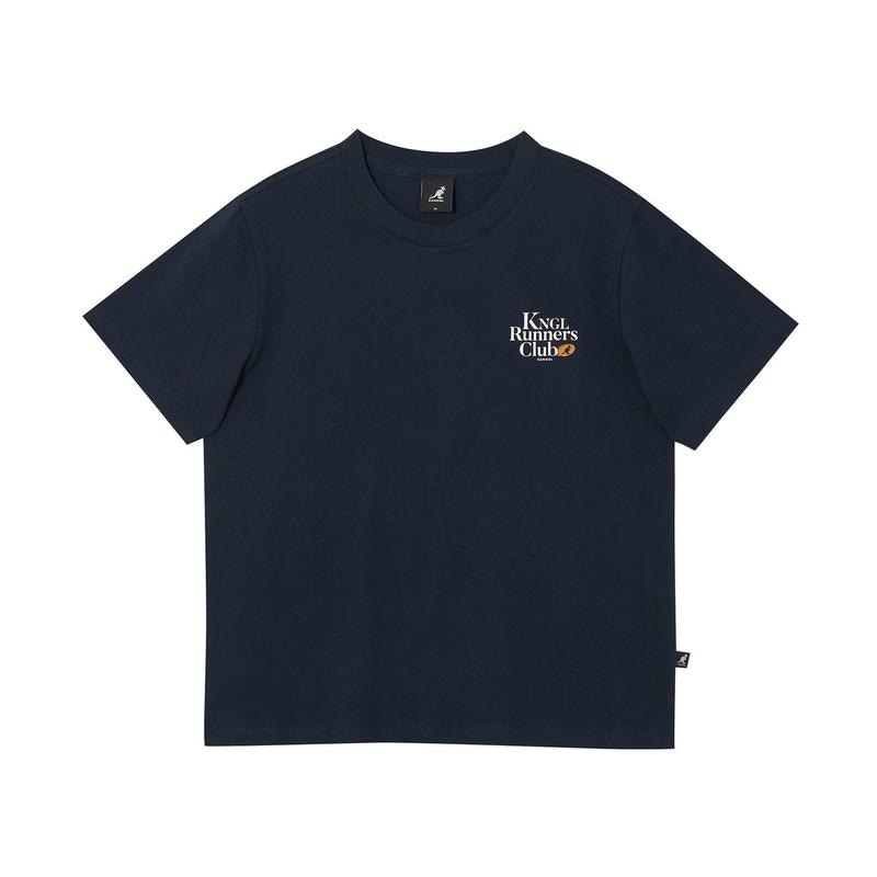 ウーマンズ アスリート 半袖 Tシャツ 2800 ネイビー (KREWST28000)
