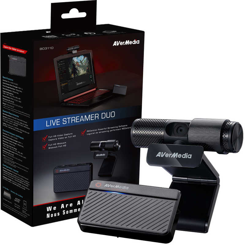 AVERMEDIA　Live Streamer DUO -「バルク品」　BO311D
