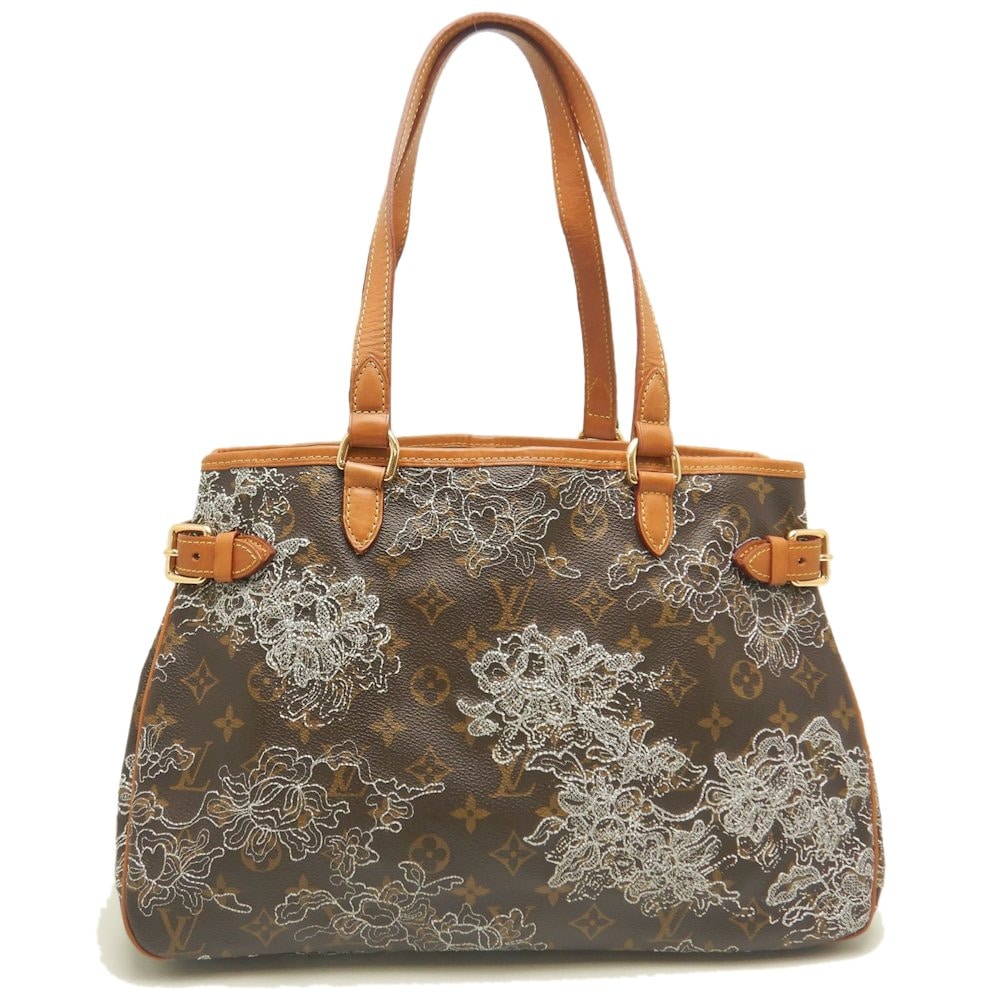 モノグラムダンテェル バティニョールオリゾンタル M95400 トートバッグ アルジャン/253019【中古】