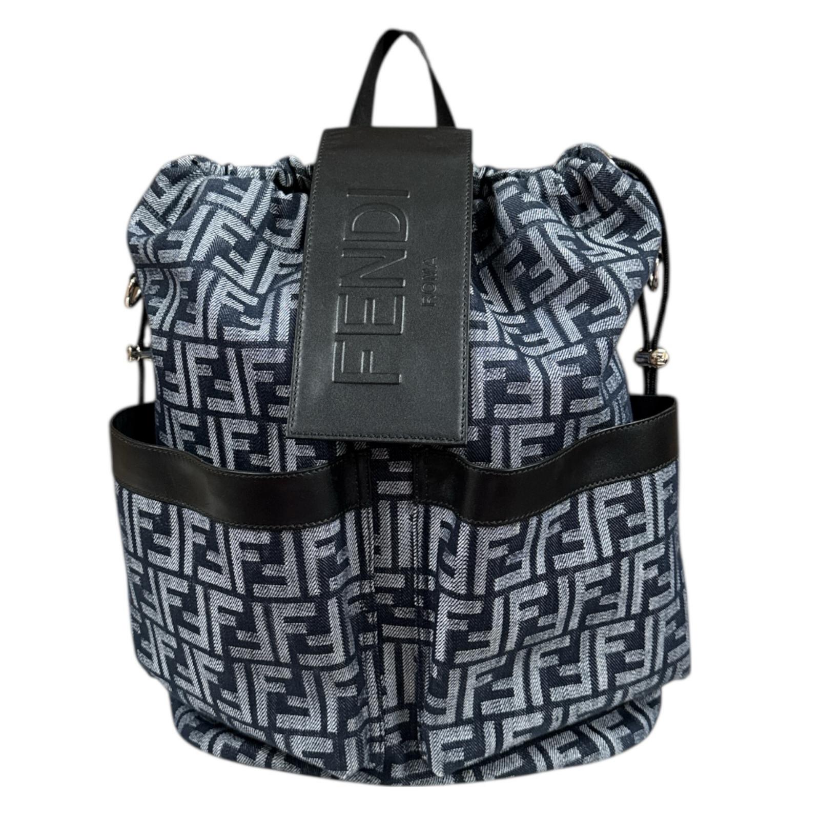 フェンディ FFジャガードストライクミディアム リュック・デイパック ファブリック 7VZ070 FENDI 中古
