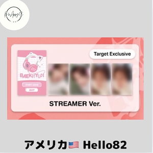 EXO superM ベッキョン アメリカ限定 US　トレカ EXO superM ベッキョン アメリカ限定 US トレカ EXO superM