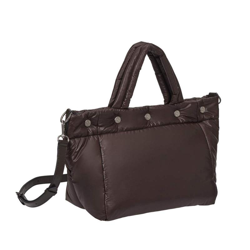 Perfec Button Up Padding Tote M (パーフェクトボタンアップパディングトートミディアム) Brown _ VQB5-1TO706-1BRXX