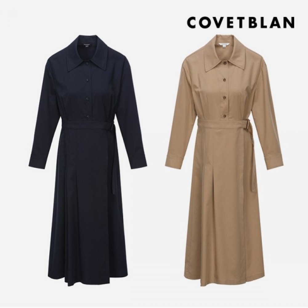 (コルベットブラン) チンリンクルラップドレス (V222MOP102W)