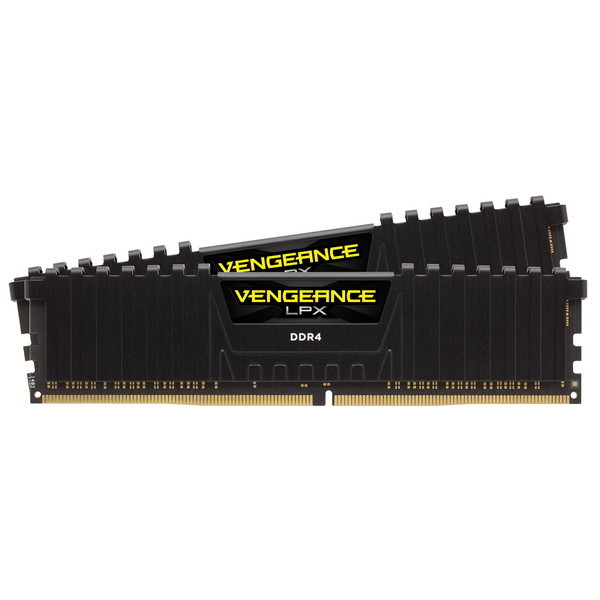 CMK32GX4M2E3200C16 Black VENGEANCE LPXシリーズ [デスクトップ用メモリ 32GB(16GBx2)]