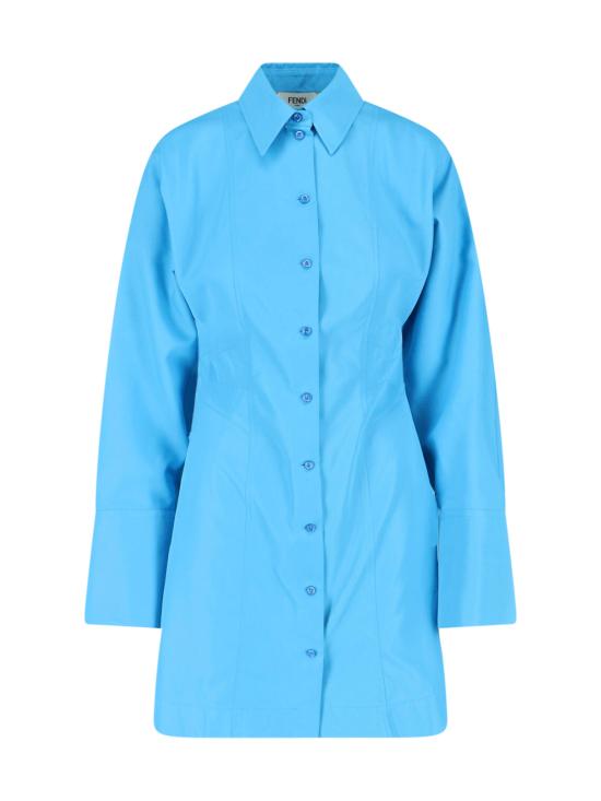 FENDI Women Mid Skirts FDD537 AW9B F1W0L Blue
