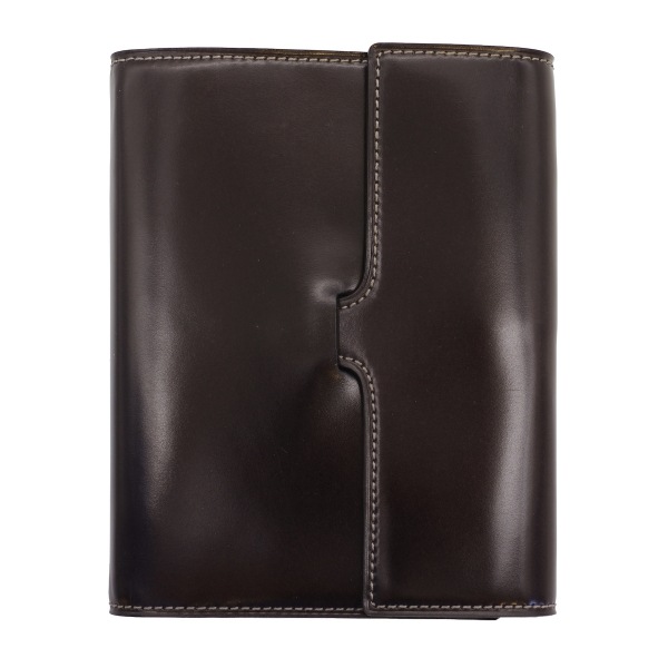 LOAPADコードバン ミニ6 KAKUSHI 13mm システム手帳【チャコールグレー×トッポ】 101-2