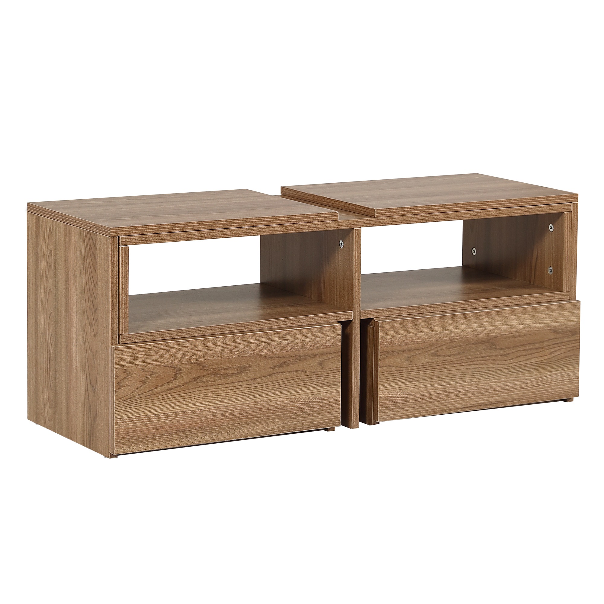 テレビ台 ローボード コーナーテレビ台 伸縮自由 幅93～172cm 高さ38cm 引き出し付き テレビボード テレビラック リビングボード おしゃれ 北欧 L字収納 TV台L字 TVボード コーナ 11,765円