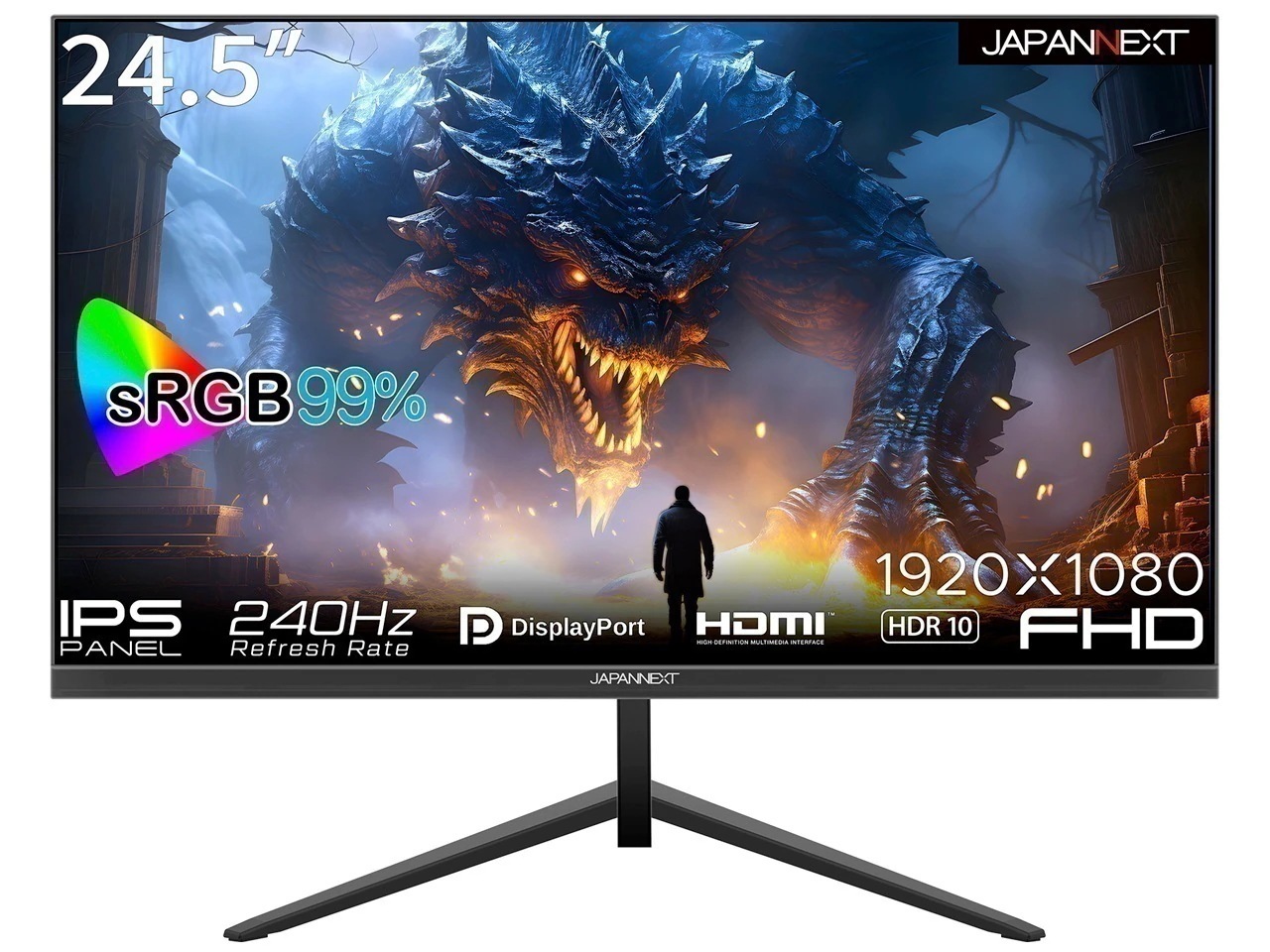 JN-IPS245G240FHDR [24.5 インチ] ゲーミングモニター 23,047円