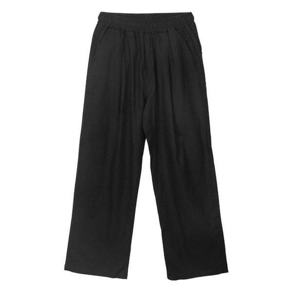 夏用パンツ SWWP011 3COLOR メンズ リネンパンツ 涼しいワイドパンツ