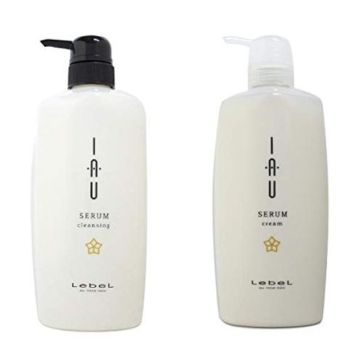 ルベル LEBEL イオ セラム シャンプー&トリートメントセット 各600ML (イオセラムクレンジング + イオセラムクリーム)
