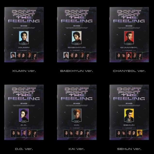 EXO DONT FIGHT THE FEELING [EXPANSION VER]バージョン 選択