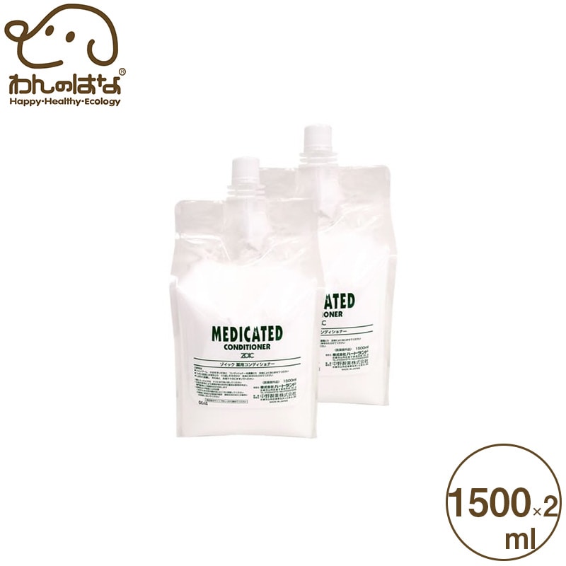 ゾイック 薬用 コンディショナー 犬用 3L (1500ml2) 10,415円