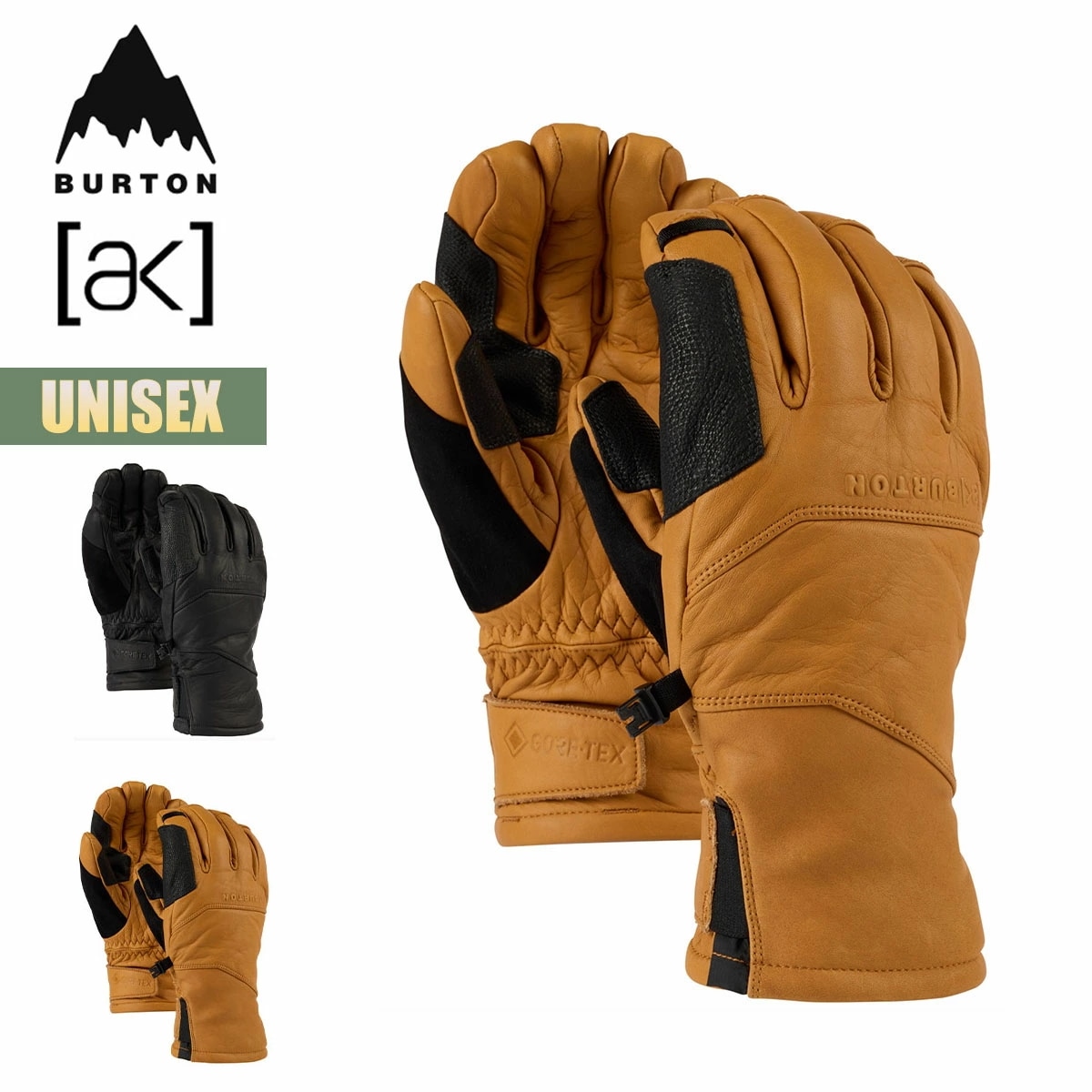 グローブ 24-25 [ak] クラッチ ゴアテックス レザー グローブ W25JP-233261 [ak] Clutch GORE-TEX Leather Gloves スノーボードグローブ