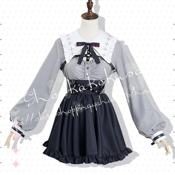 バーチャルライバー 風YouTuber VTuber ホロライブ 葛葉 コスプレ衣装 演出服 cosplay 変装 仮装ハロウィン-363