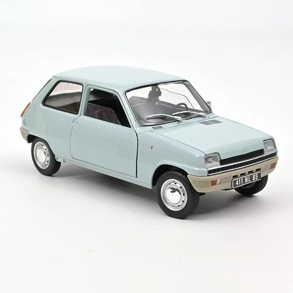 ルノー5 1972 クリアブルー 185380 ミニカー 1/18 NOREV
