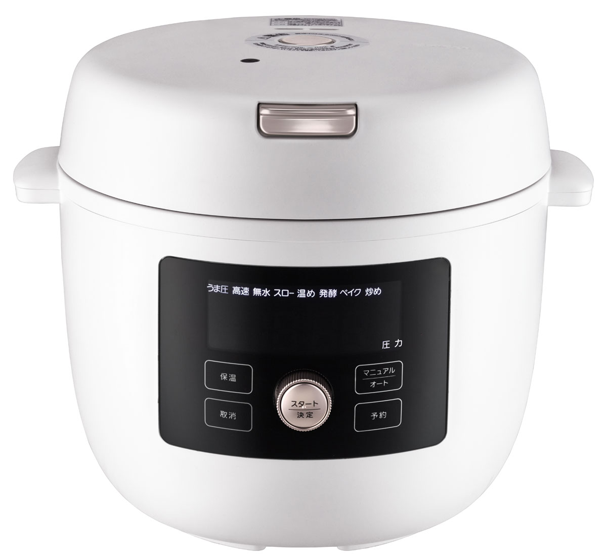 タイガー COK-B400WM 電気圧力鍋　2.5L　マットホワイト COKB400WM