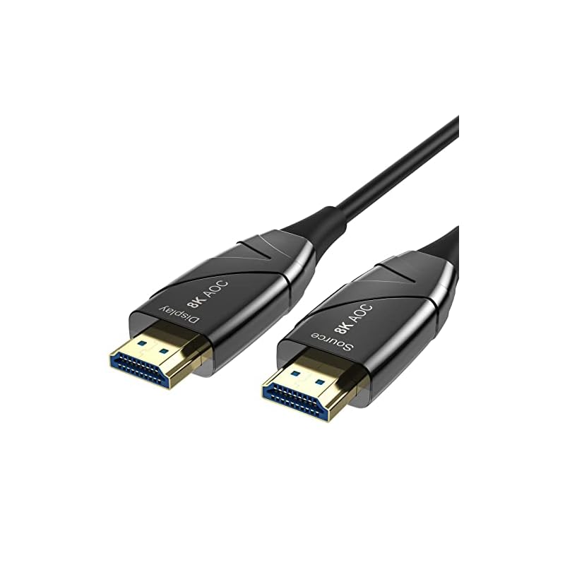 光ファイバーHDMI ケーブル 10m プレミアムHDMI 8K ケーブル 60P 4K HDR Ultra HD 3D YUV4:4:4 HDCP 2.2 超高速伝送24GbpsをサポートARC C