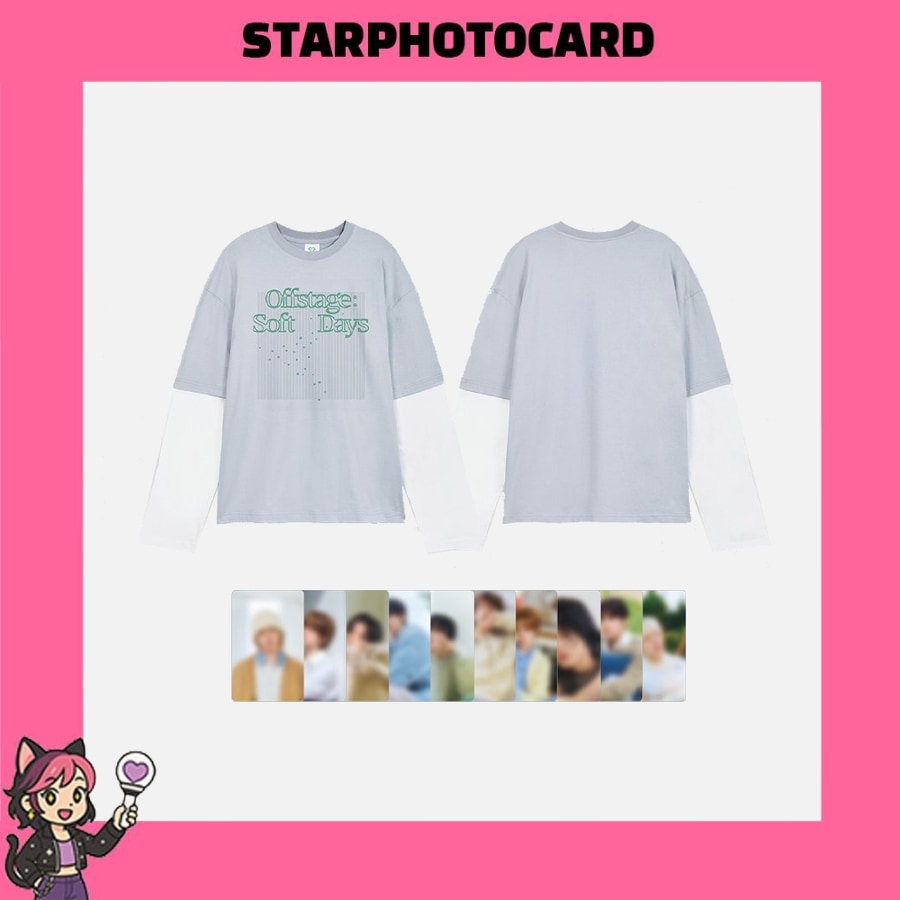 TREASURE 2026 SEASONS GREETINGS OFFICIAL MD LAYERED LONG SLEEVE T-SHIRT