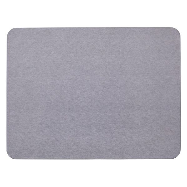 （まとめ買い）溶岩石バスマット ハードタイプ 45cmx35cmx0.9cm YH-02Mグレー [x3]