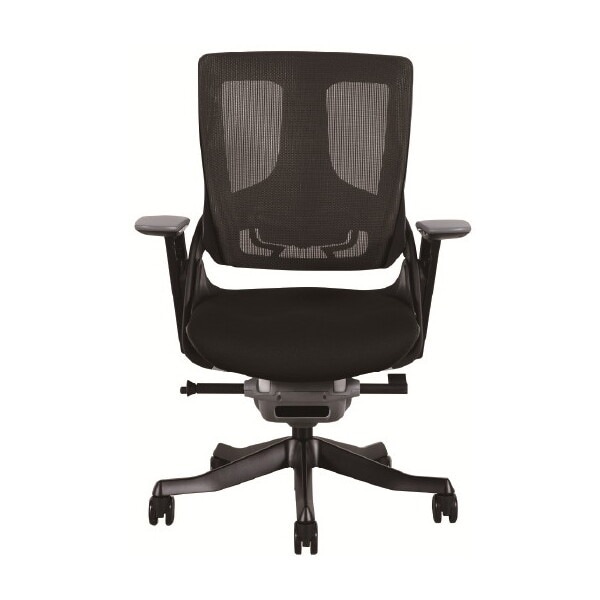 関家具 WAU LB BK 475490 ブラック オフィスチェア メーカー直送