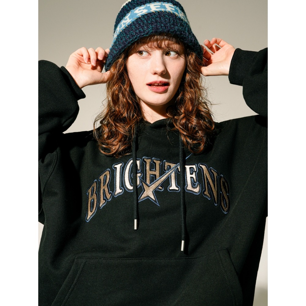 TWN ブライトンズフーディーブラック JYHD3507