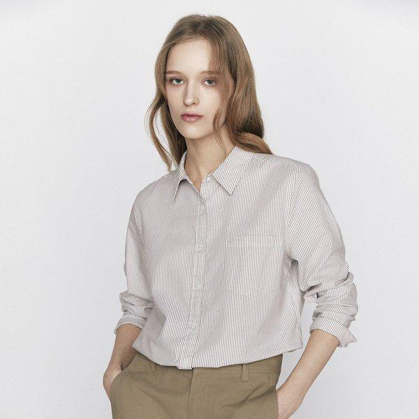 女子シャツ346502春秋女オックスフォードシャツ05346502