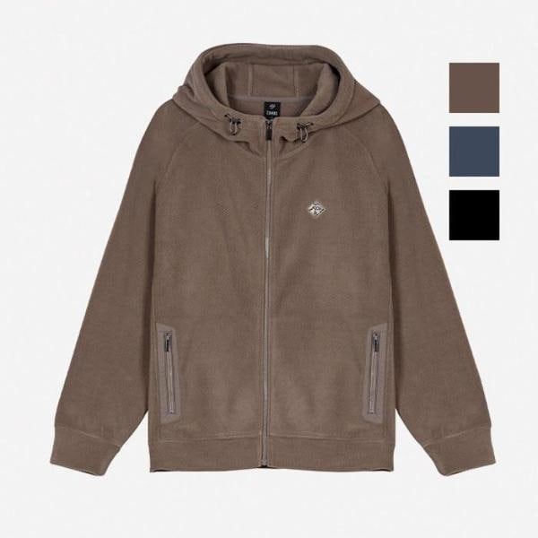 HC07 共用配色ポケットフードフリースジップアップ CUL504 (S41914648)