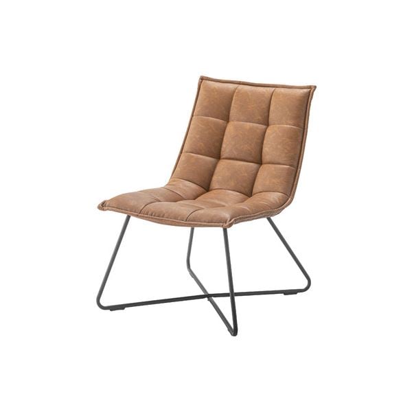 チェア 約W62xD74xH84xSH42cm ブラウン 組立品