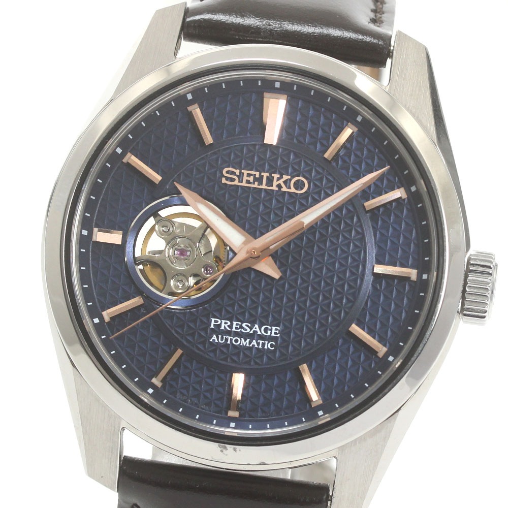 セイコー SEIKO SARX099/6R38-00A0 プレサージュ メカニカル 自動巻き メンズ 内箱・保証書付き_875847【中古】