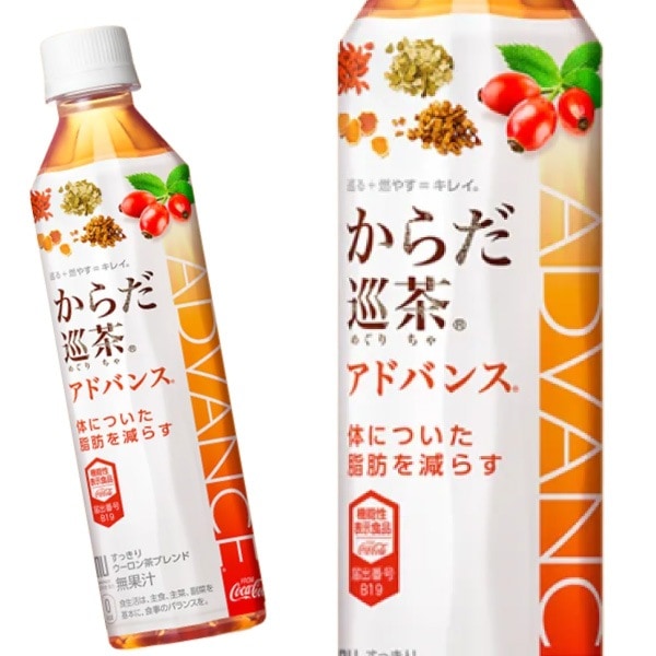 からだ巡茶Advance 410ml 48本 （24本入2ケース）