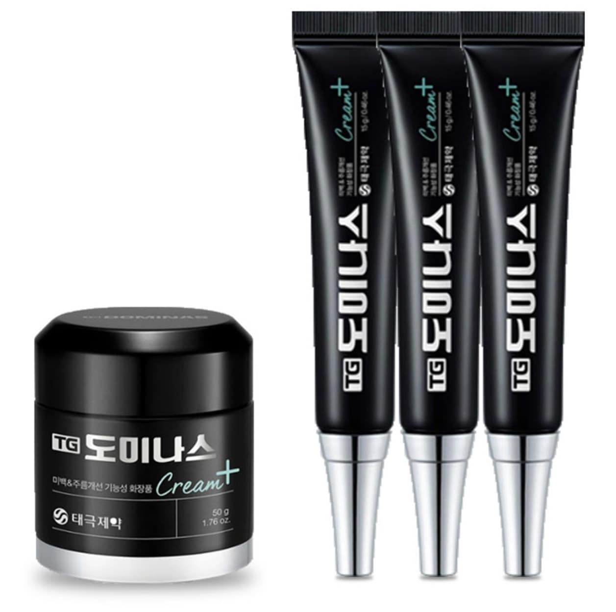 ドミナス 太極製薬ドミナクリームシミ＆そばかすケア機能性化粧品50g(1個)+ 15g(3個)セット/色素沈着