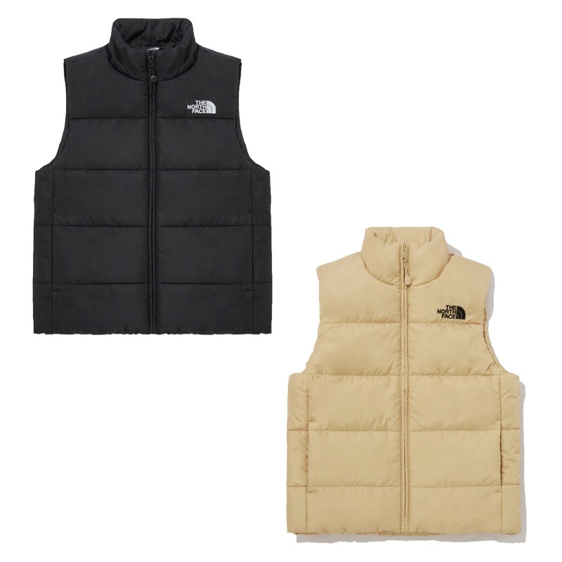 KS COMFORT HEAT VEST NV3NP56 ダウン ショート キッズ 男の子 女の子 軽い 軽量 エコロフト ジュニア 大人もOK 小柄 ホワイトレーベル 暖かい かわいい 韓国