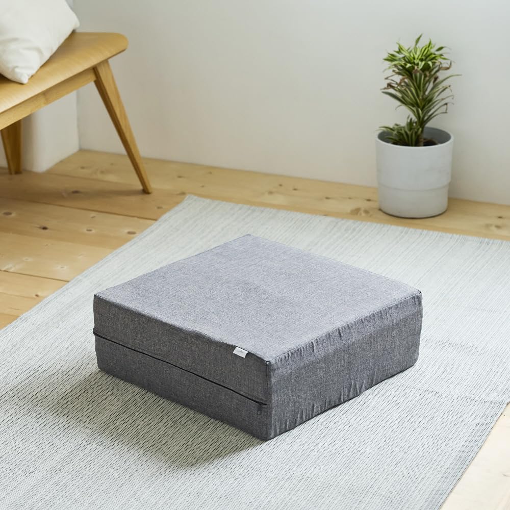 MIZUNO(ミズノ) 健康器具 トランポリンクッション 自宅で跳ぶだけ 小スペースで全身運動 下半身の筋肉強化に効果的 グレー C3JHI203