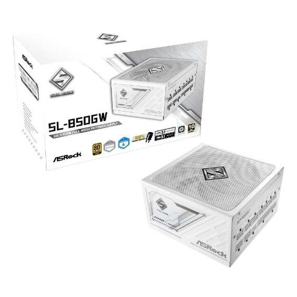 Steel Legend ホワイト 850W電源 80PLUS認証 Gold SL-850GW