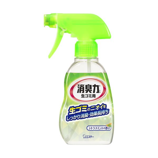 （まとめ）エステー 消臭力 生ゴミ用スプレー シトラスミントの香り 200ml 1本[x10セット]