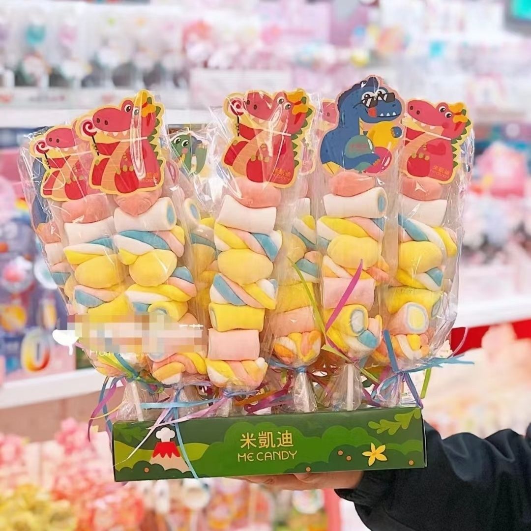 ミカイディ スティック マシュマロさまざまな漫画かわいい小さなマシュマロ面白いギフトとスナック