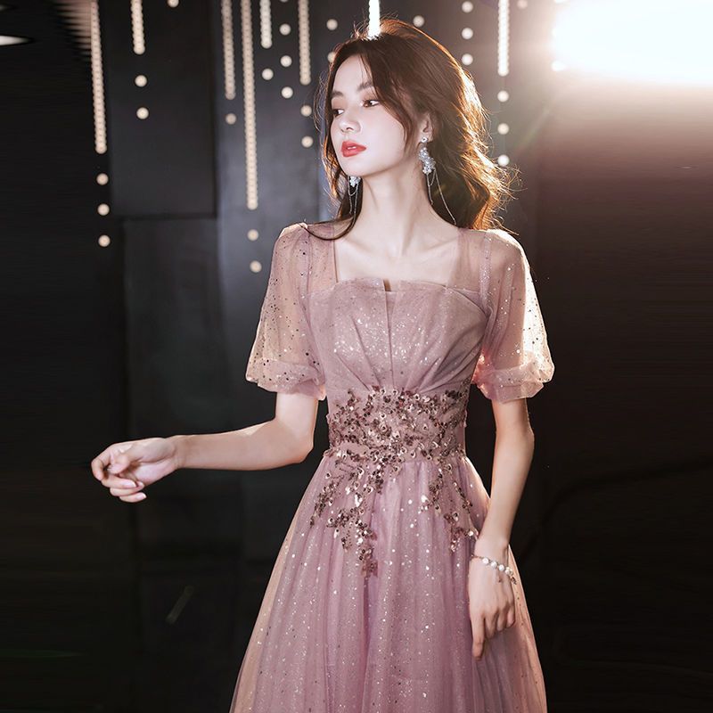 【急速出荷!】イブニング女性2025誕生日宴会気質ハイエンドホスト