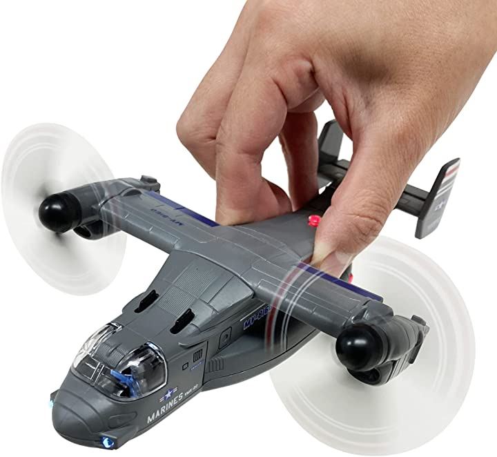 プロペラ飛行機フィギュア2体セット KK HOBBY 】 【 LED翼端灯付き 】ZERO FIGHTER GP/EP 30-38cc