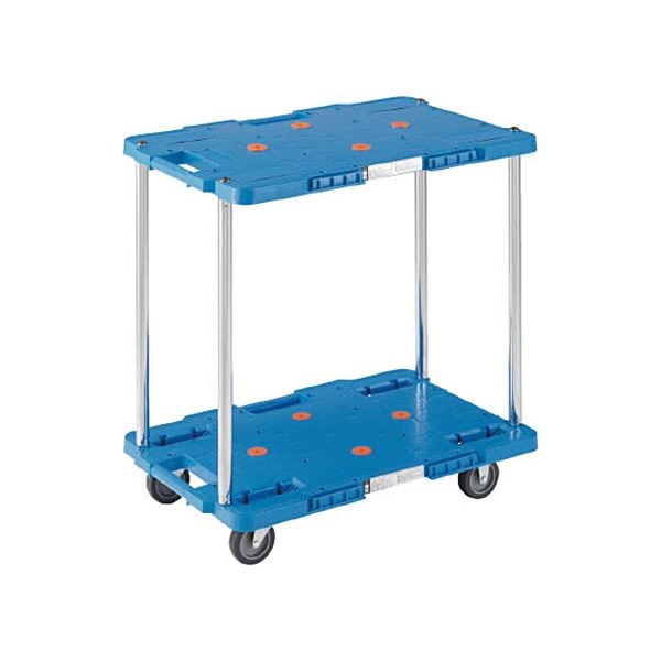 TRUSCOルートバン 2段式 400x600 緑 MPB-602-GN 1台 組立式