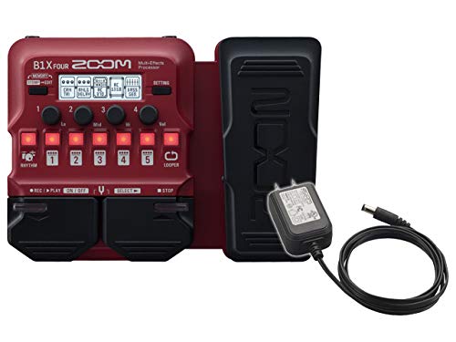 ZOOM / B1X FOUR -純正ACアダプター付- ベース用マルチエフェクター