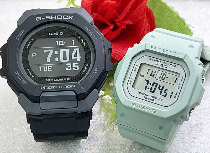 恋人たちのGショック ペアウオッチgショック 人気 婚約　夫婦 高級　クリスマス プレゼント おすすめ Gショック ペア G-SHOCK BABY-G ペア腕時計 カシオ 2本セットgショック