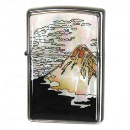 ZIPPO フレーム貝貼りエポ 富士