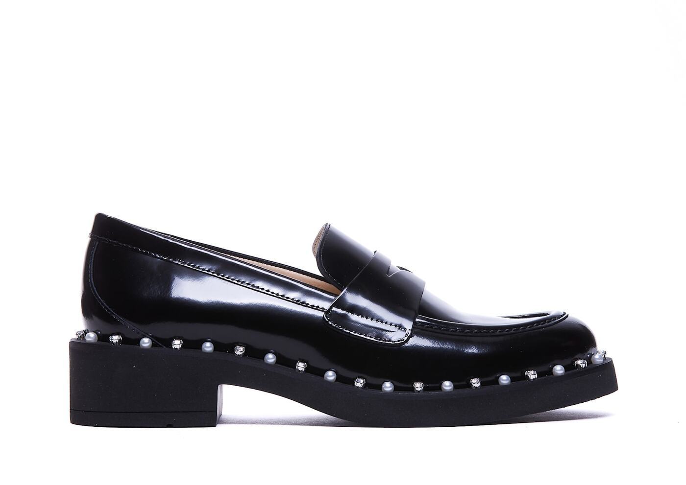 SK032 REVERIE LOAFERAPS BLK ブラック 春夏2025 フラットシューズ レディース ia