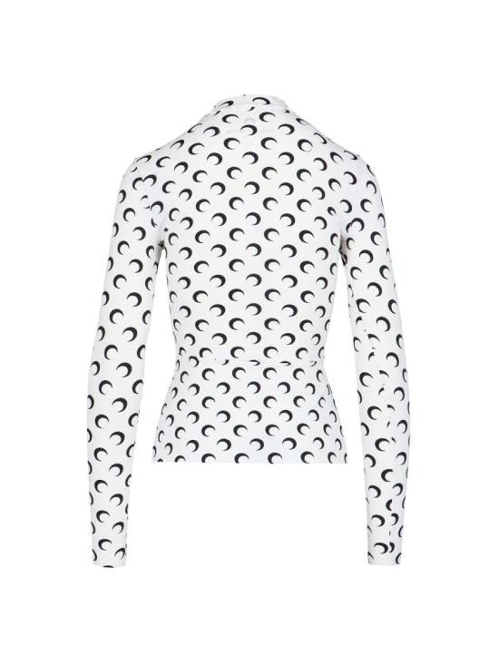 MARINE SERRE Women Tops WTS005A CJER0001 WH00 White